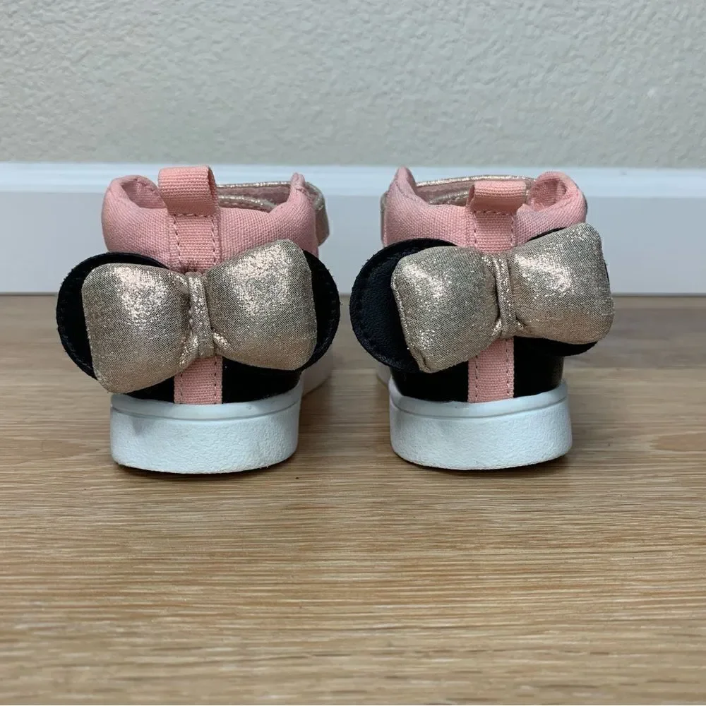 Baby GAP Disney Minnie Mouse Size 5 Pink High Top Sneakers